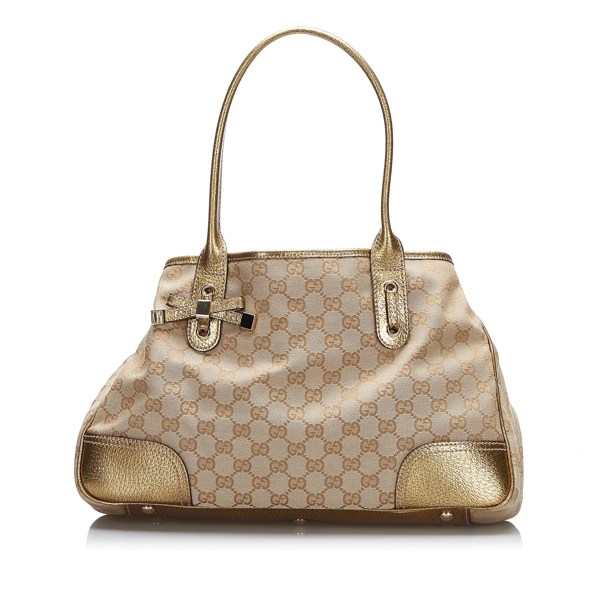 Gucci GG Canvas Princy Tote (SHG-x1Xfvy)