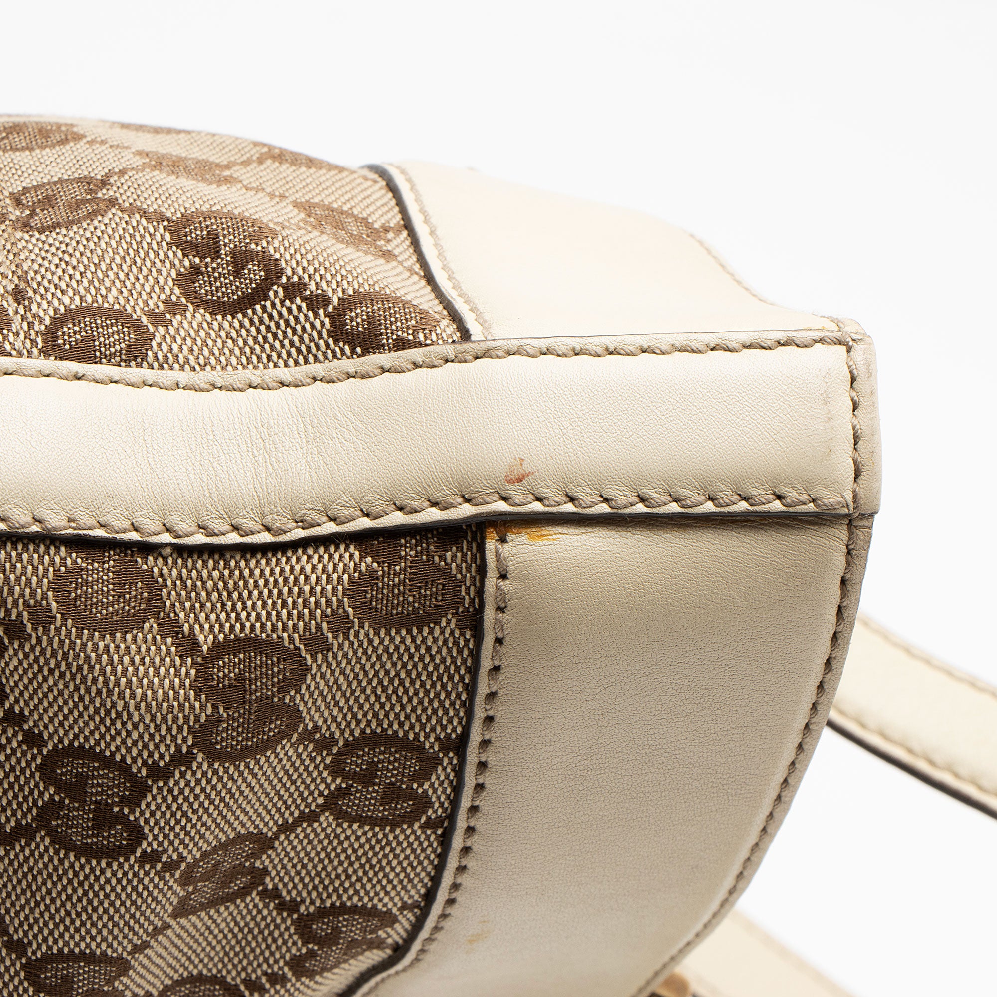 Gucci GG Canvas Punch Medium Tote