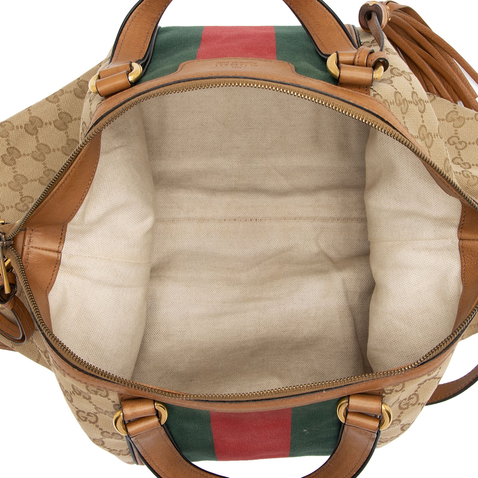 Gucci GG Canvas Rania Tote SHF uGCI1b LuxeDH