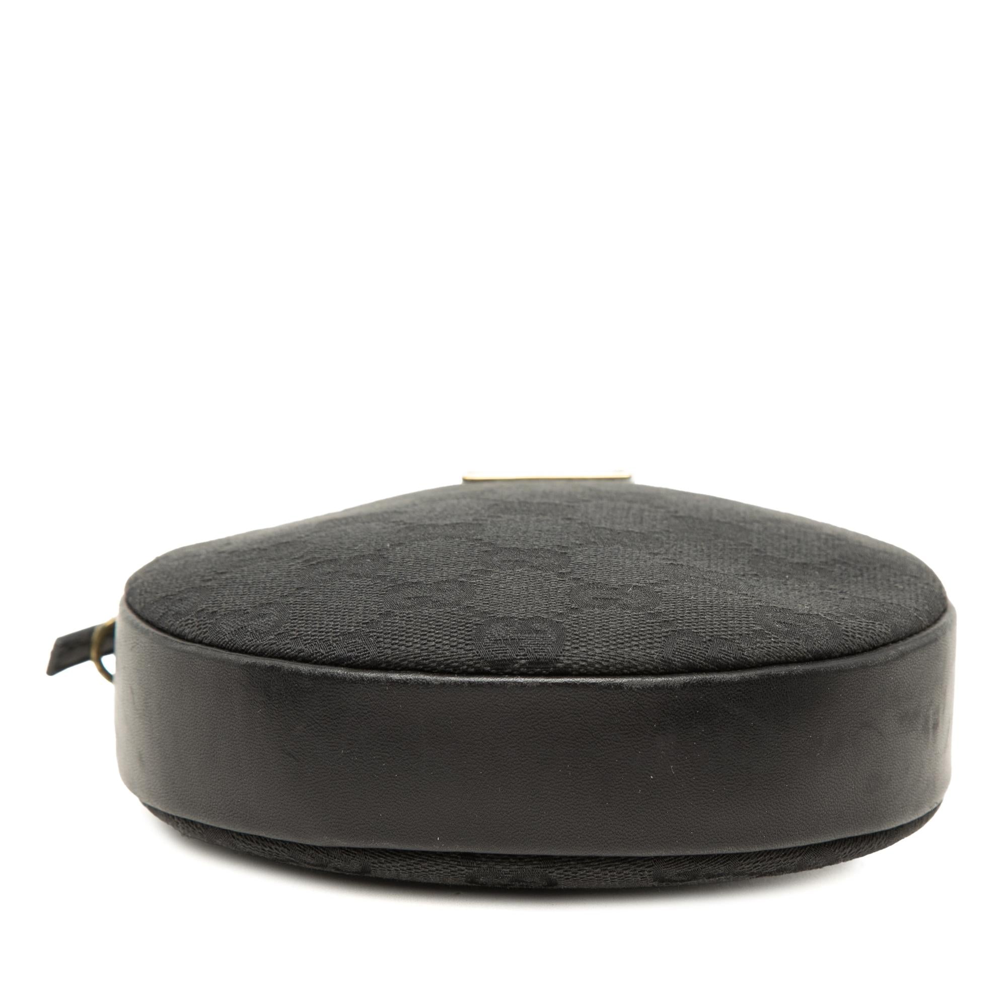 Gucci GG Canvas Round Crossbody