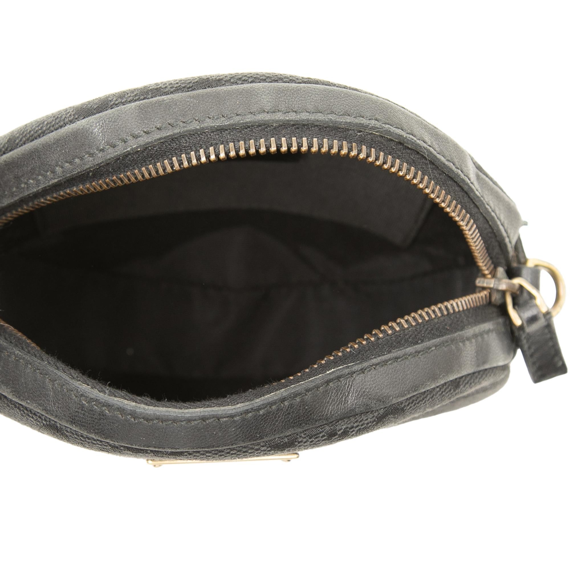 Gucci GG Canvas Round Crossbody