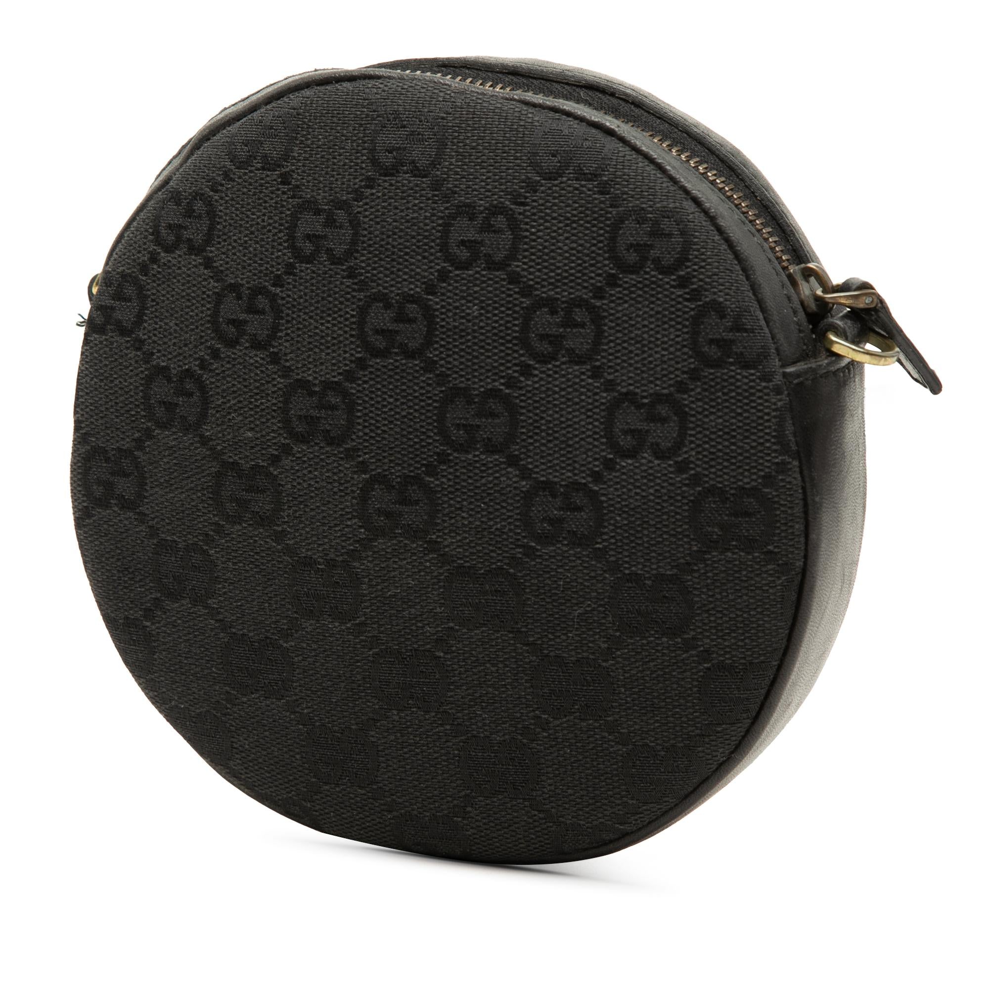 Gucci GG Canvas Round Crossbody