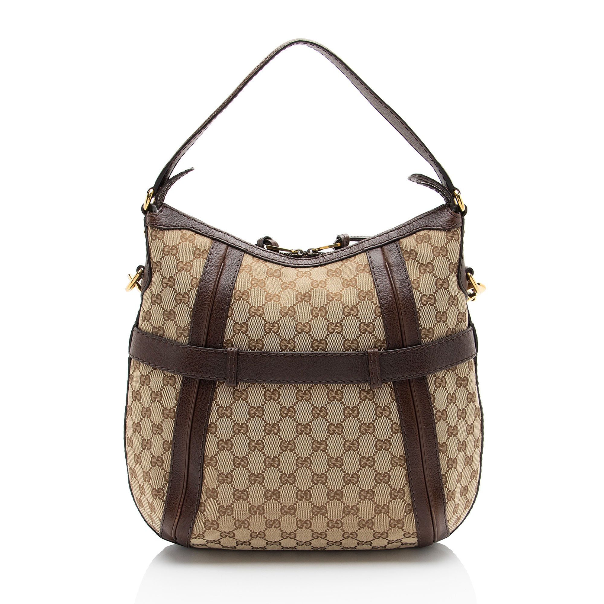 Gucci GG Canvas Running Medium Hobo