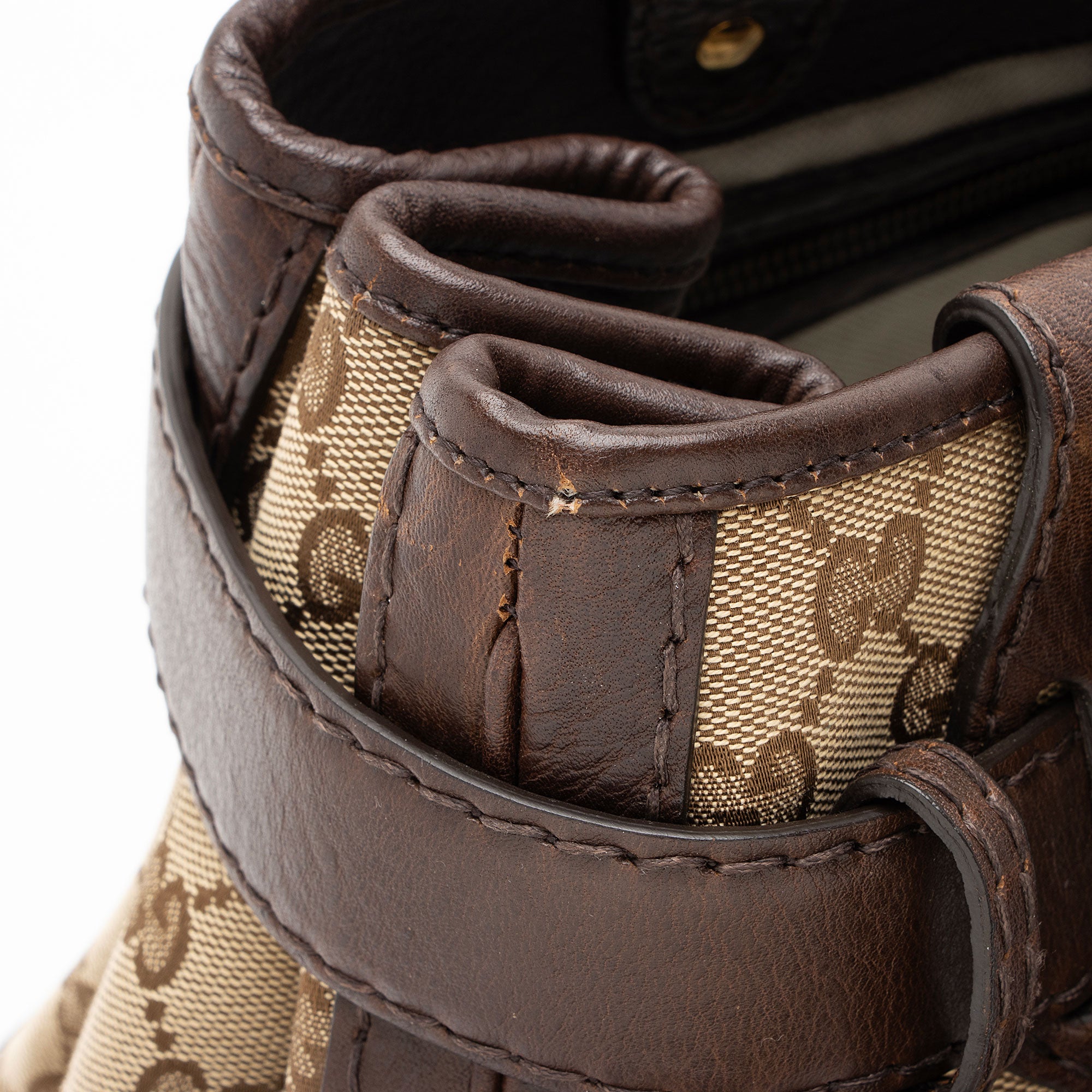 Gucci GG Canvas Running Medium Tote