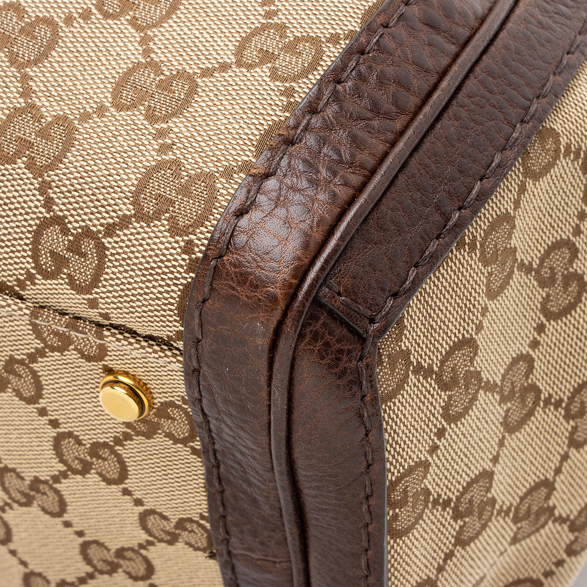Gucci GG Canvas Running Medium Tote