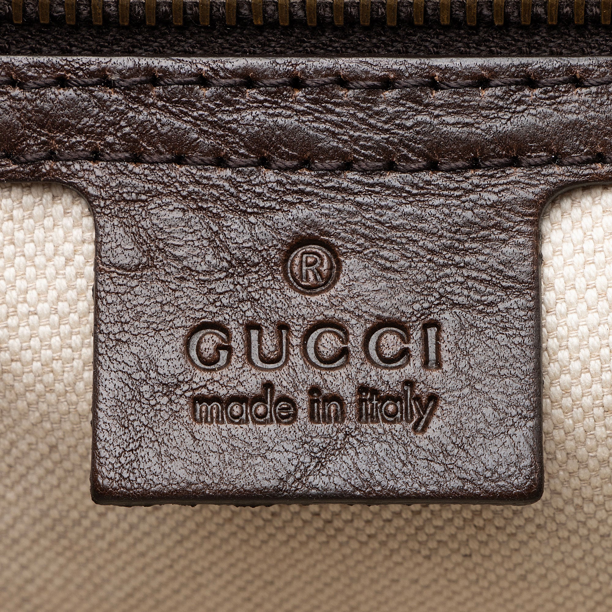 Gucci GG Canvas Running Medium Tote