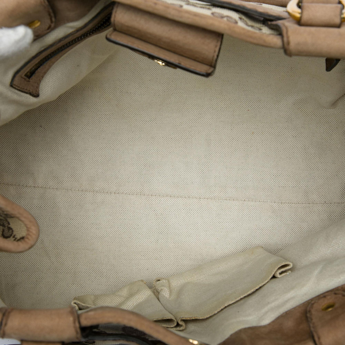 Gucci GG Canvas Running Tote