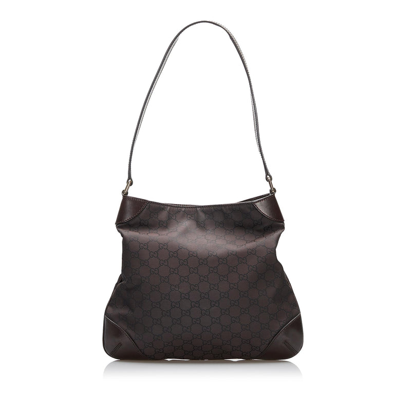 Gucci GG Canvas Shoulder Bag (SHG-LQFQFM)