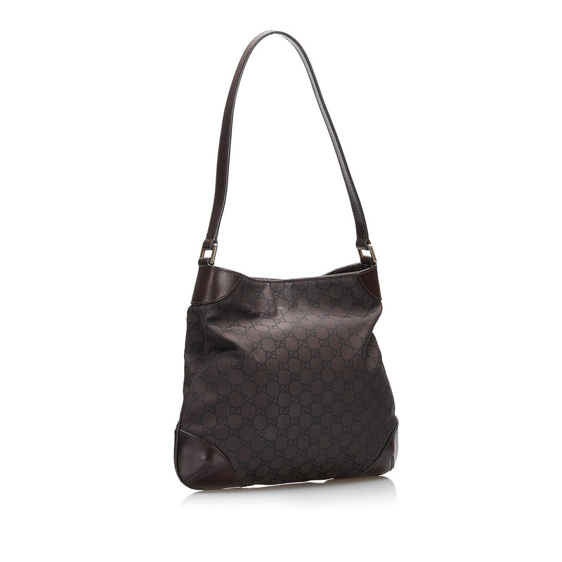 Gucci GG Canvas Shoulder Bag (SHG-LQFQFM)