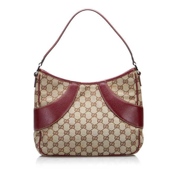 Gucci GG Canvas Shoulder Bag (SHG-P3d4eF)
