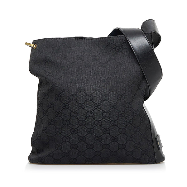 Gucci GG Canvas Shoulder Bag (SHG-BUr688)