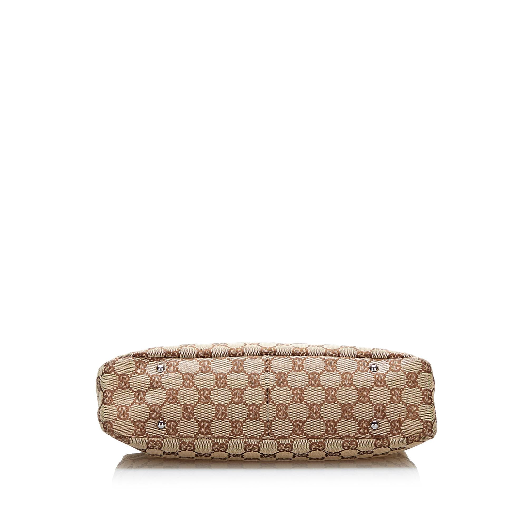 Gucci GG Canvas Shoulder Bag (SHG-E2QvCZ)