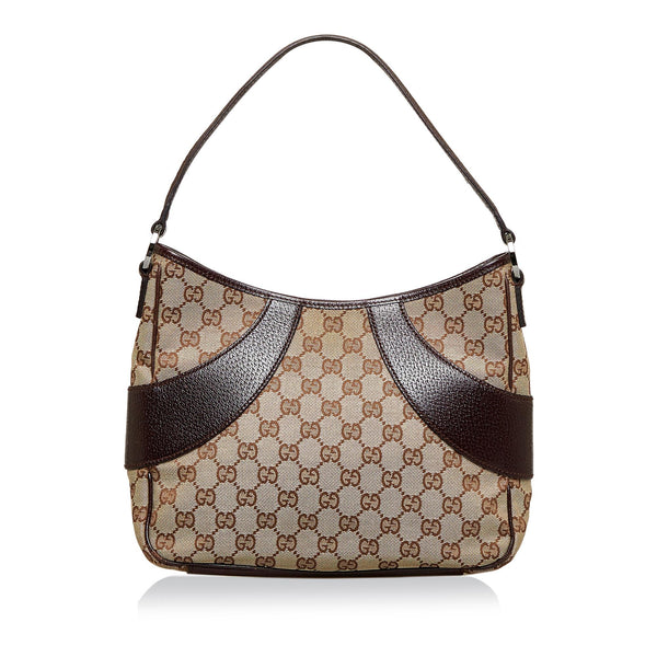 Gucci GG Canvas Shoulder Bag (SHG-pIzlh5)