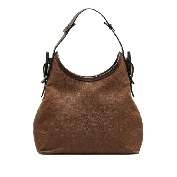Gucci GG Canvas Shoulder Bag (SHG-BI7pTR)