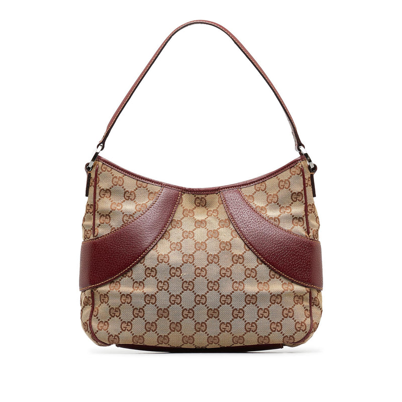 Gucci GG Canvas Shoulder Bag (SHG-8KB6EK)