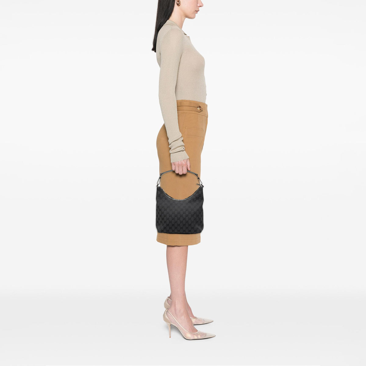 Gucci GG Canvas Shoulder Bag