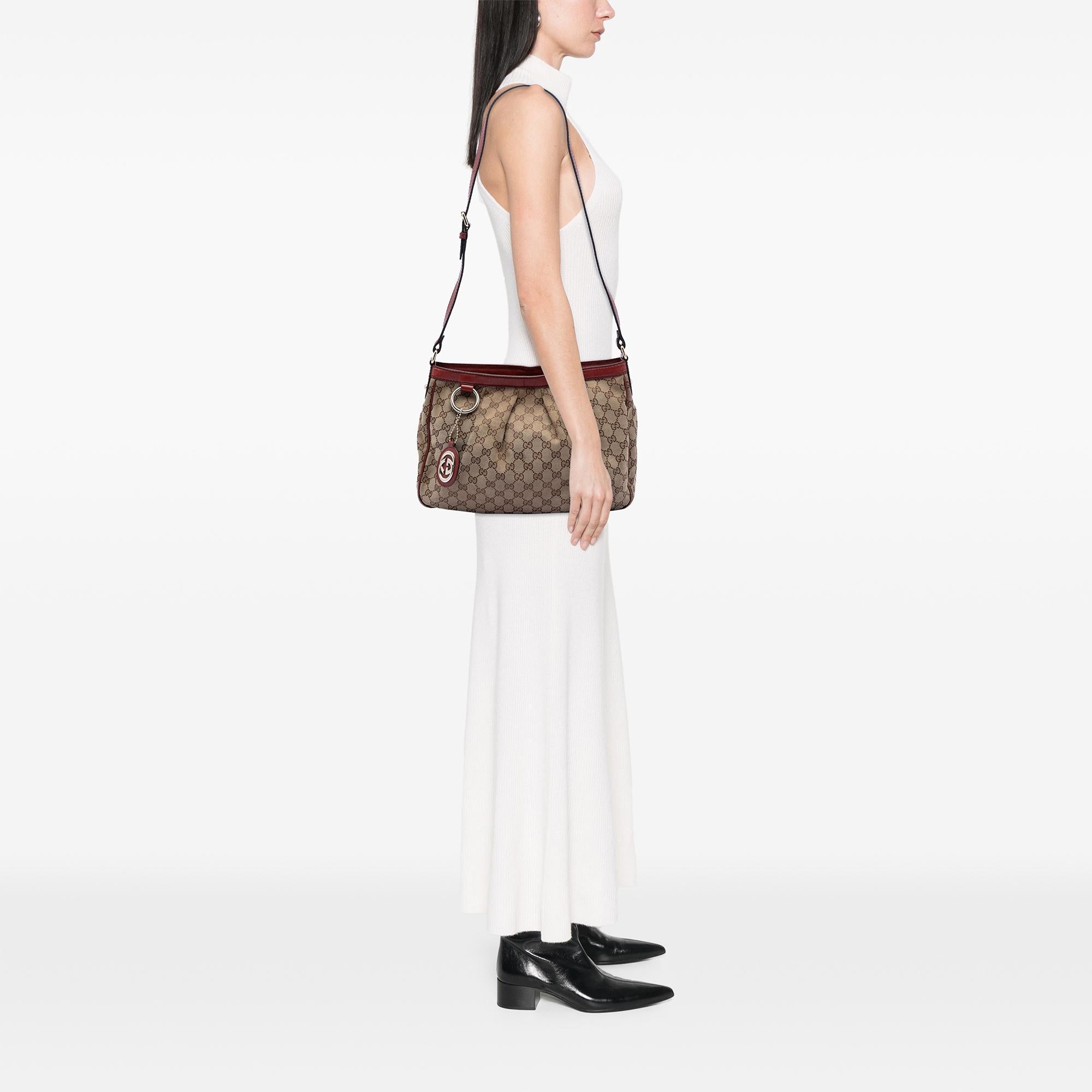 Gucci GG Canvas Sukey Crossbody