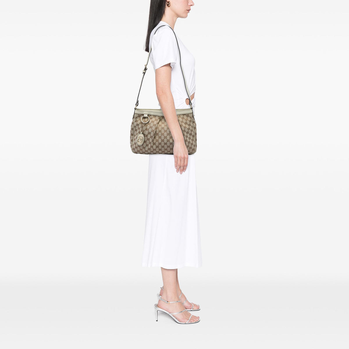 Gucci GG Canvas Sukey Crossbody