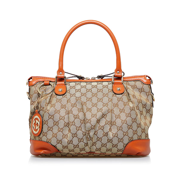 Gucci GG Canvas Sukey Handbag (SHG-FQKJj5)