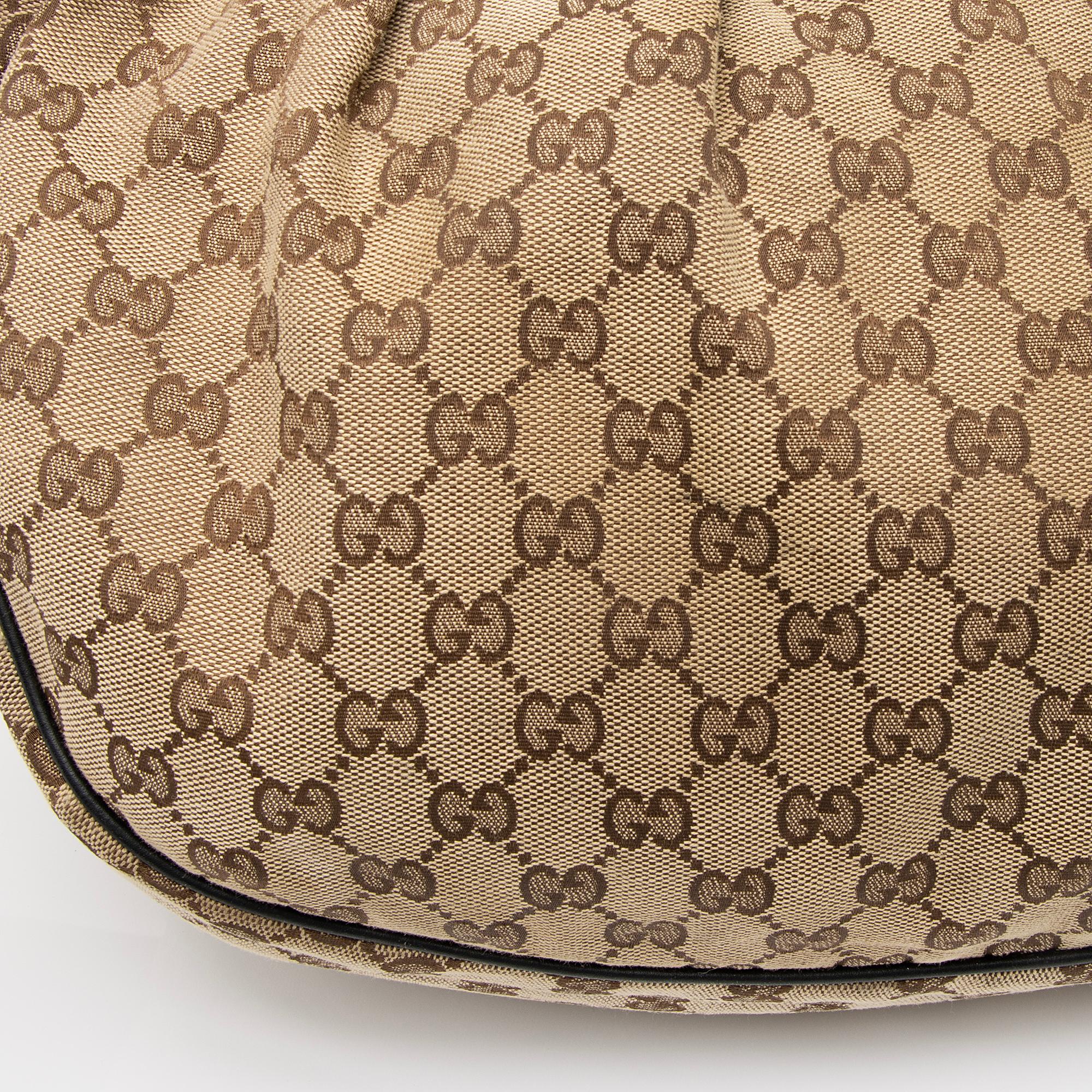Gucci GG Canvas Sukey Hobo (SHF-23805)