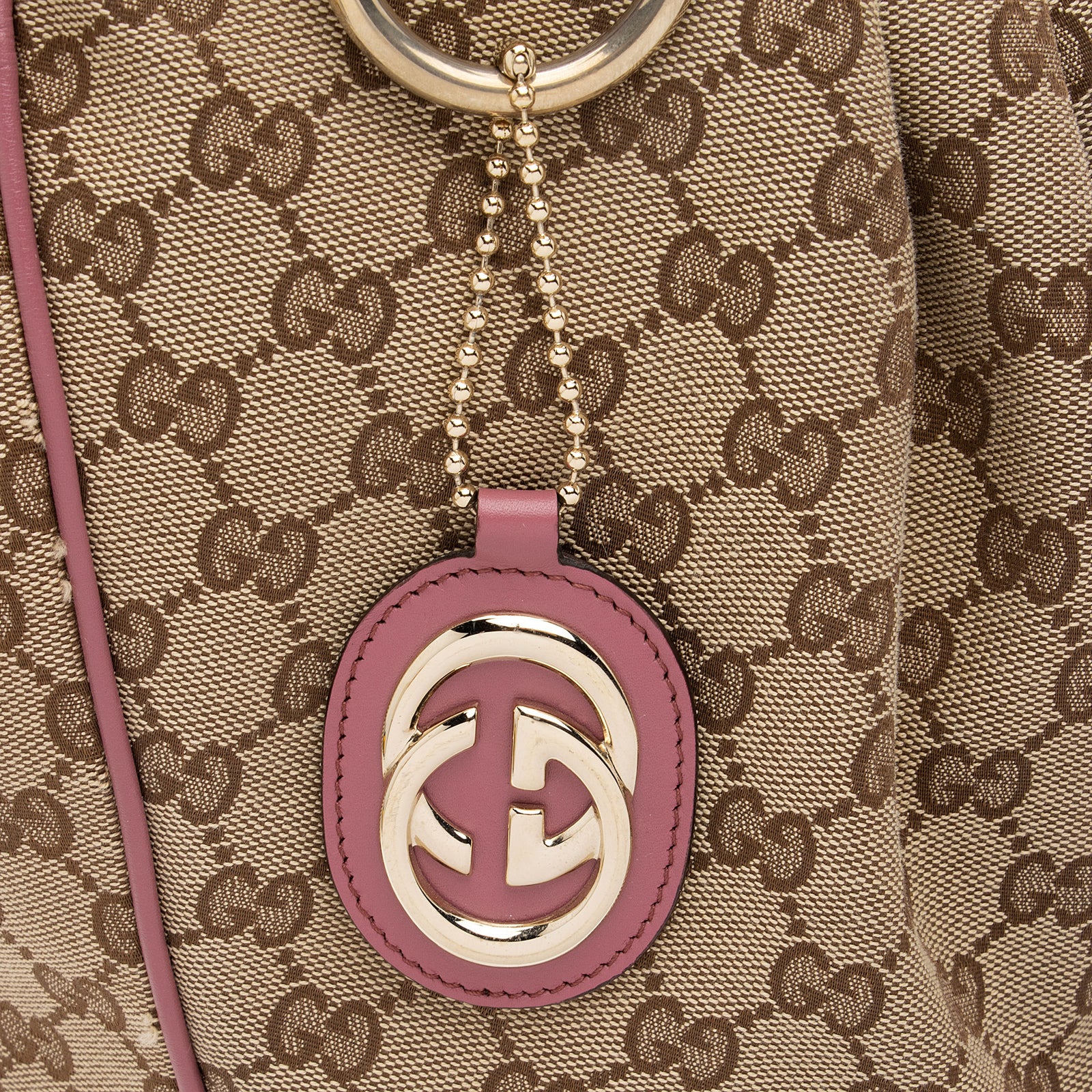 Gucci GG Canvas Sukey Large Tote SHF mg538S LuxeDH