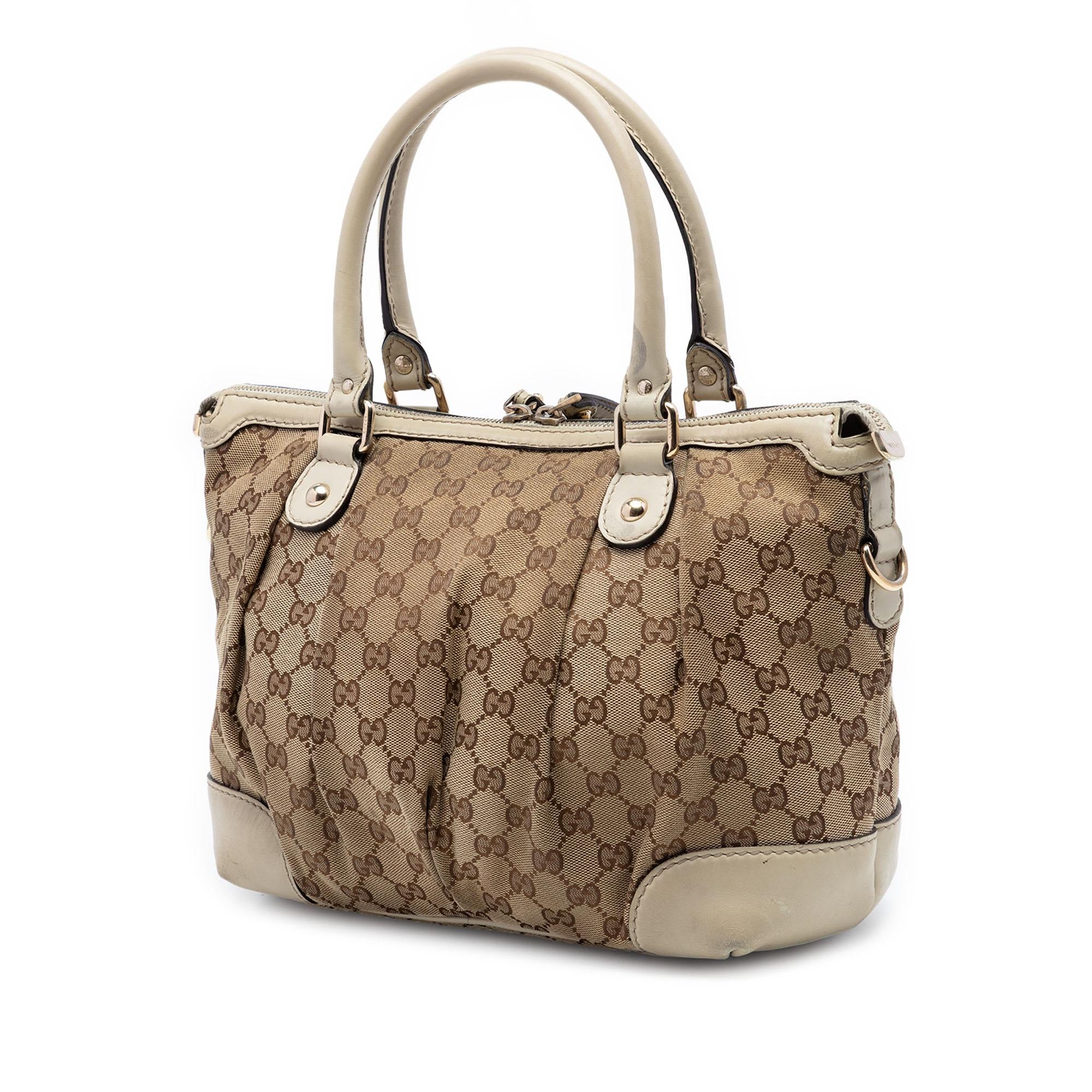 Gucci GG Canvas Sukey Satchel
