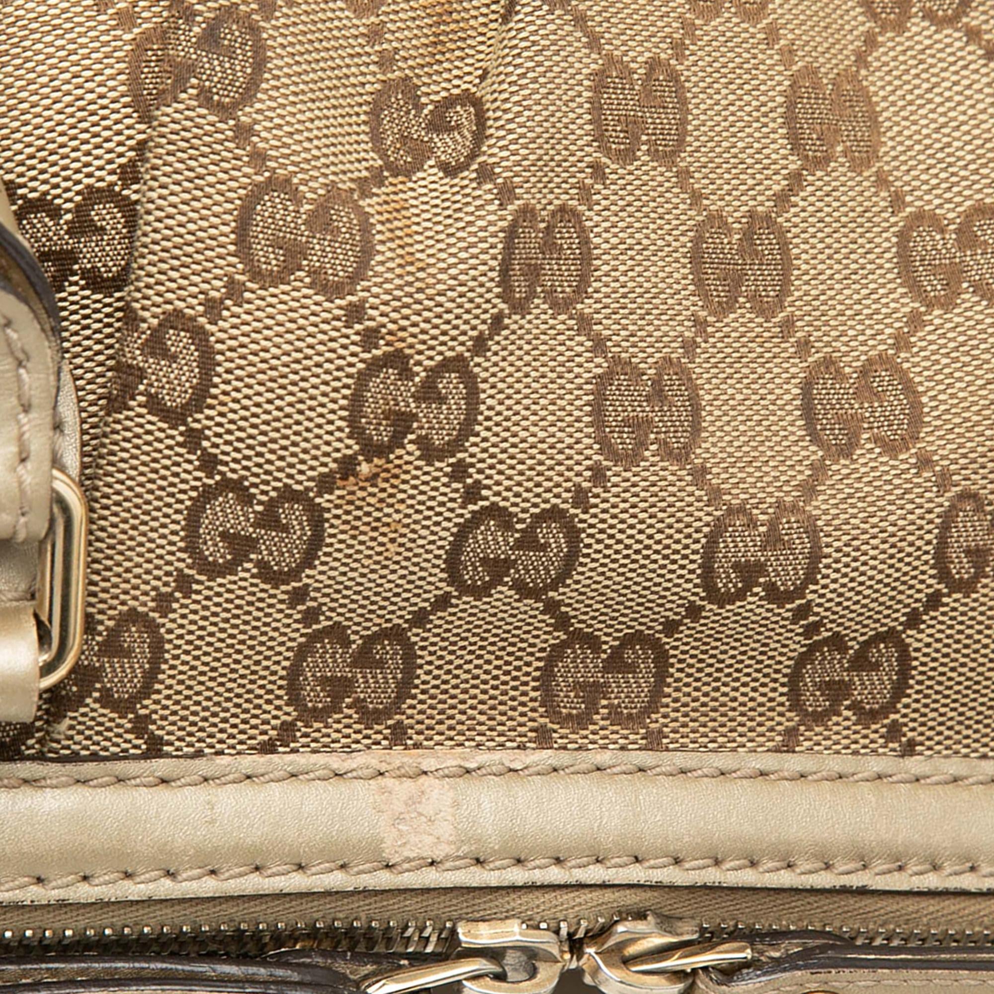 Gucci GG Canvas Sukey Satchel