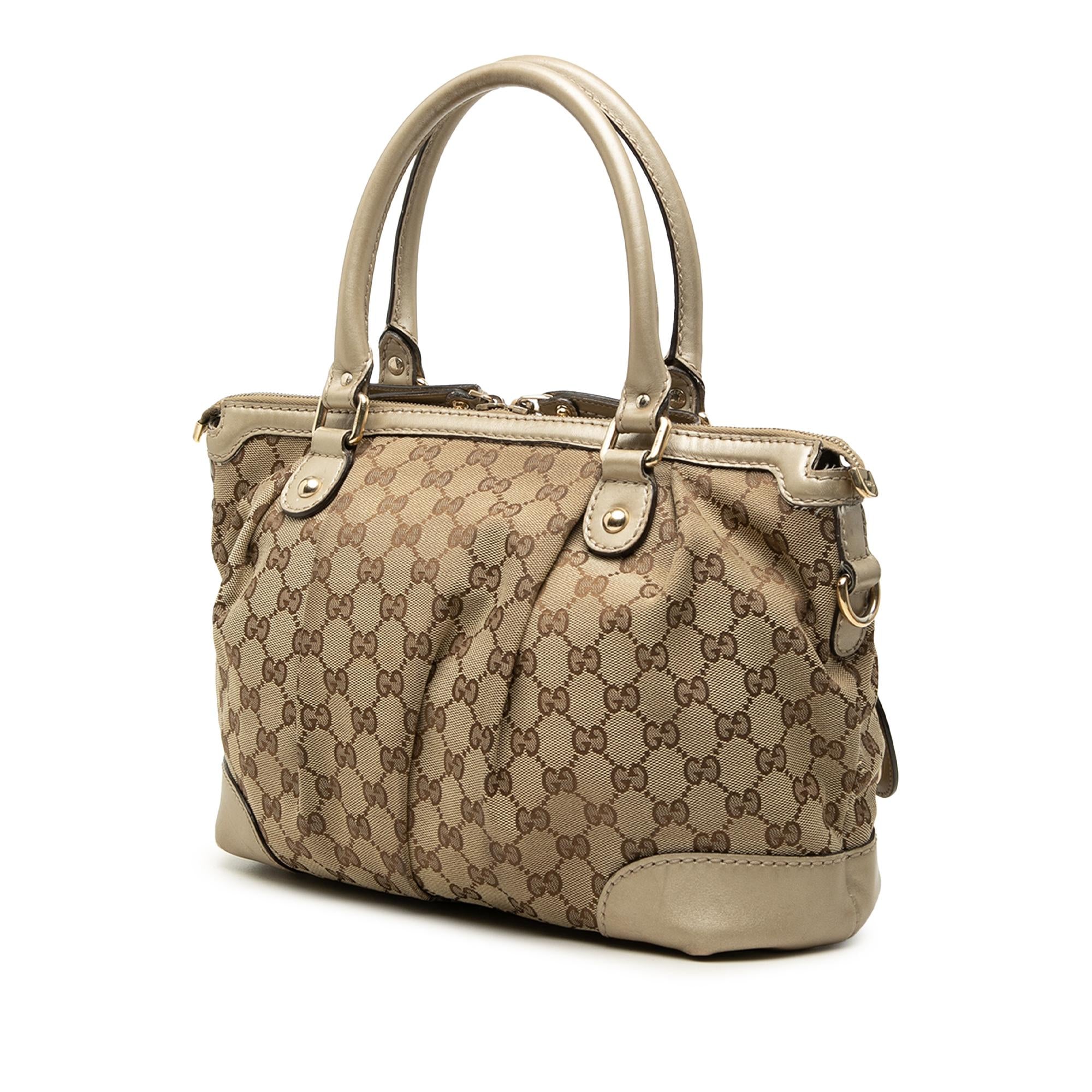 Gucci GG Canvas Sukey Satchel