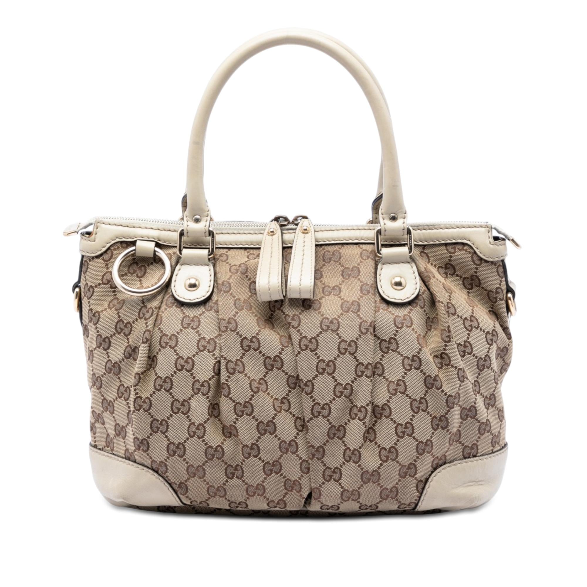 Gucci GG Canvas Sukey Satchel