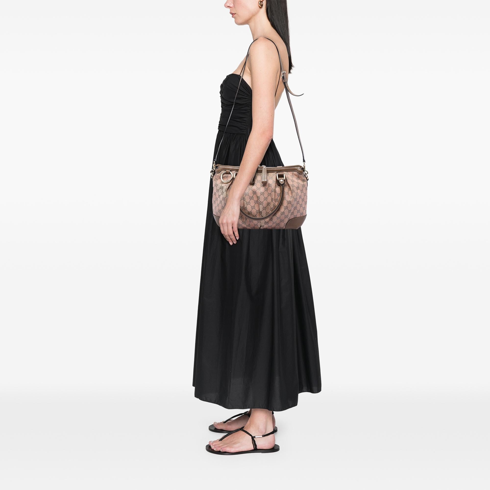Gucci GG Canvas Sukey Satchel