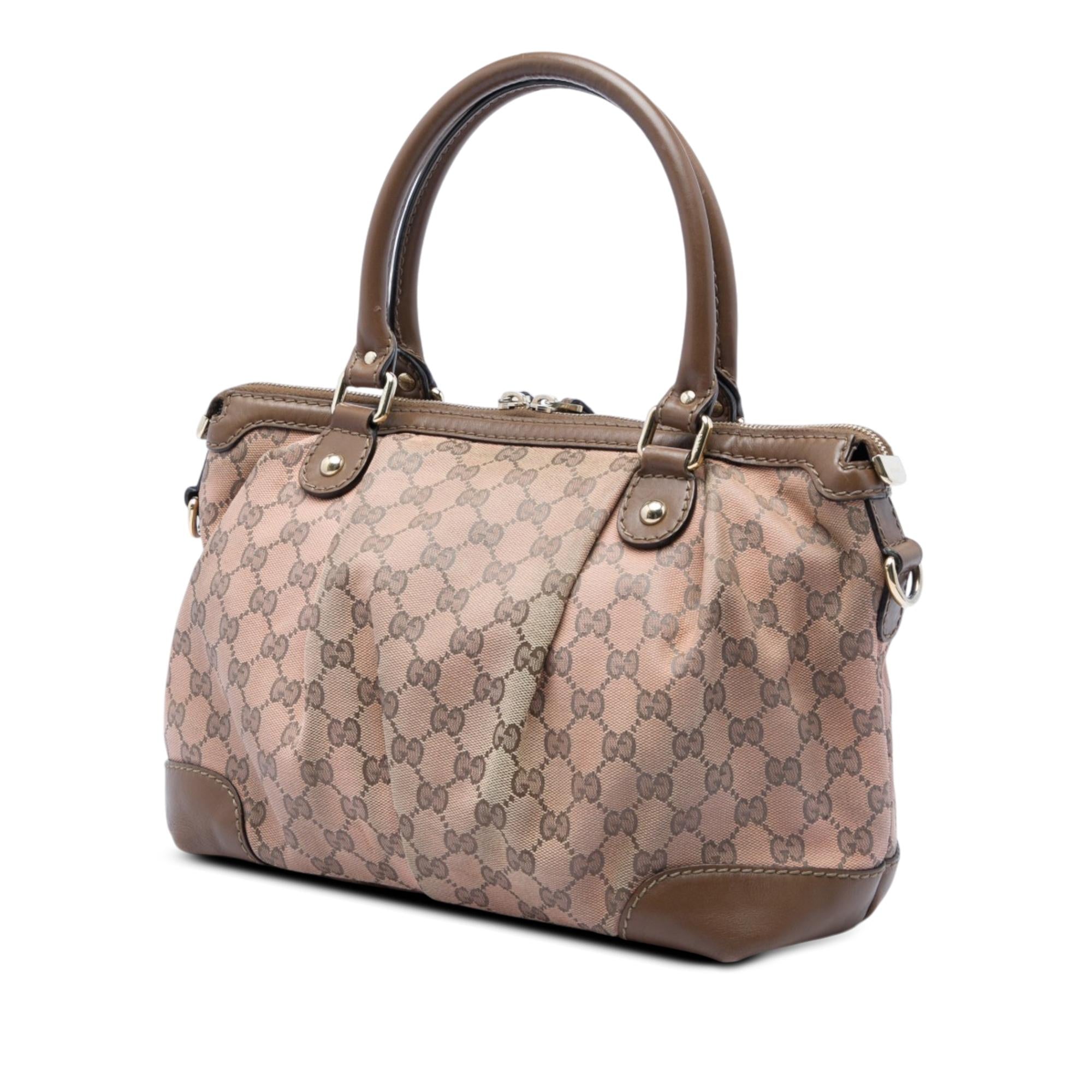 Gucci GG Canvas Sukey Satchel