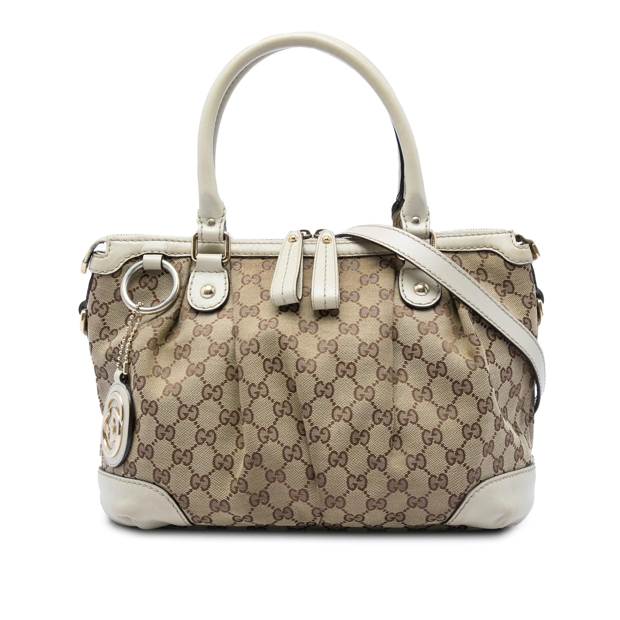 Gucci GG Canvas Sukey Satchel