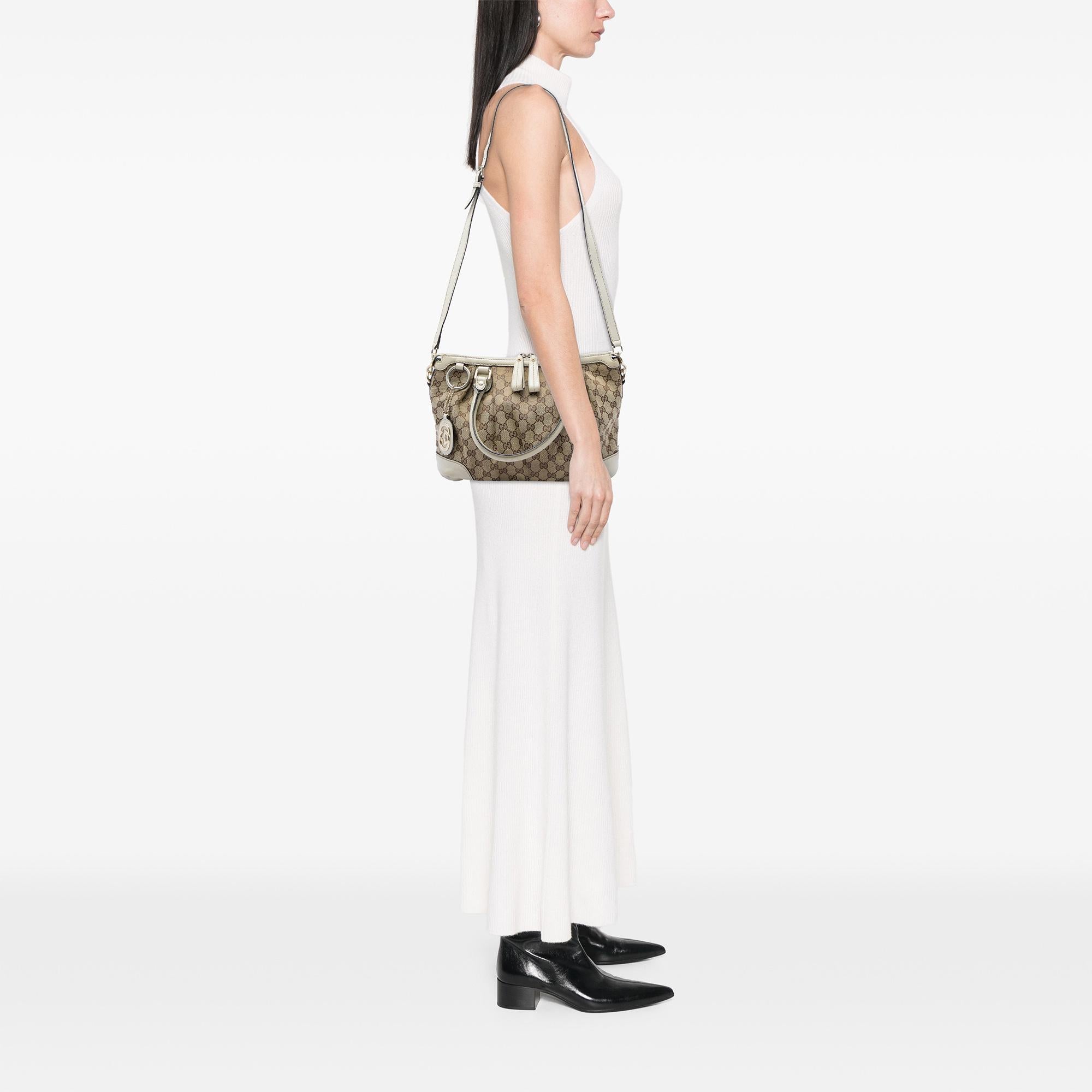 Gucci GG Canvas Sukey Satchel