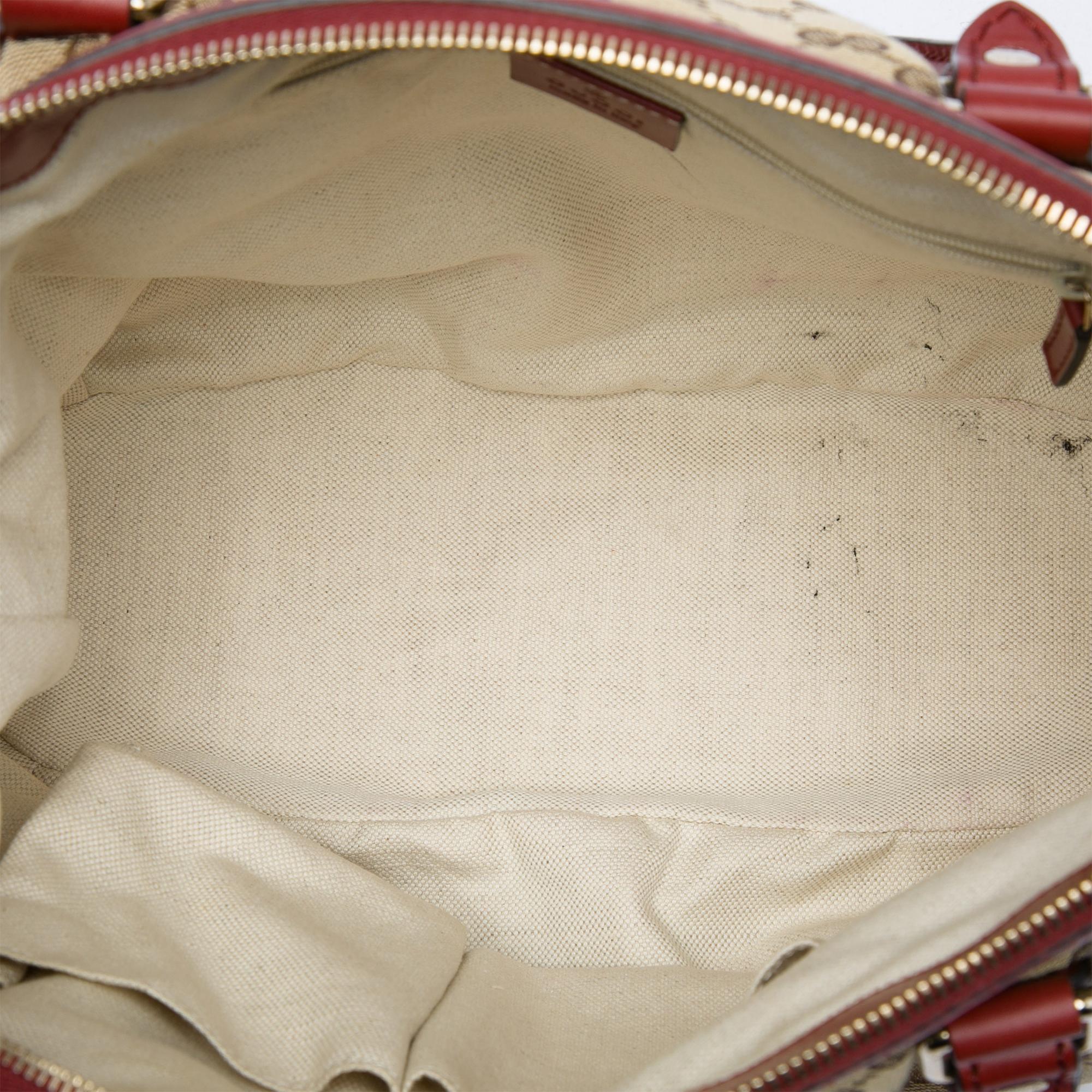 Gucci GG Canvas Sukey Satchel