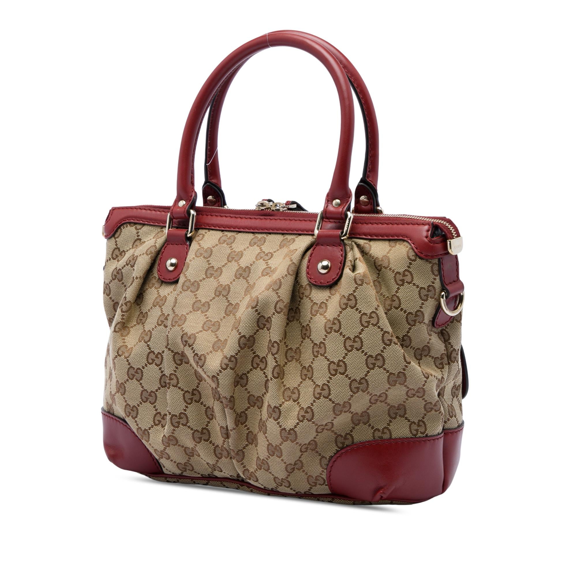 Gucci GG Canvas Sukey Satchel