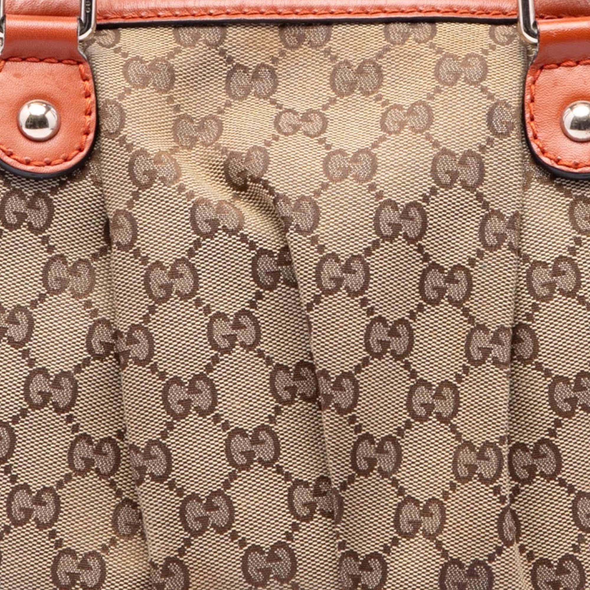 Gucci GG Canvas Sukey Satchel