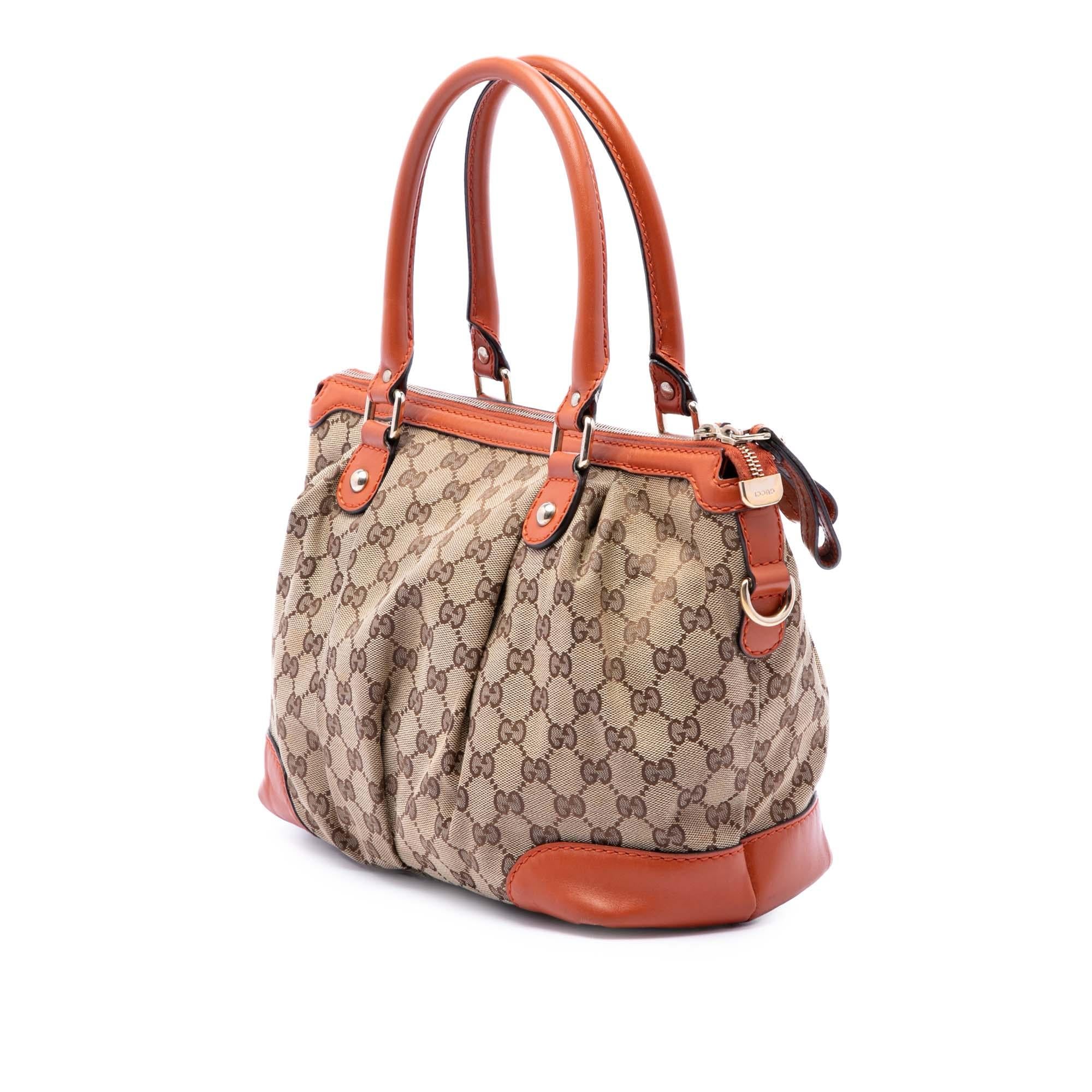 Gucci GG Canvas Sukey Satchel