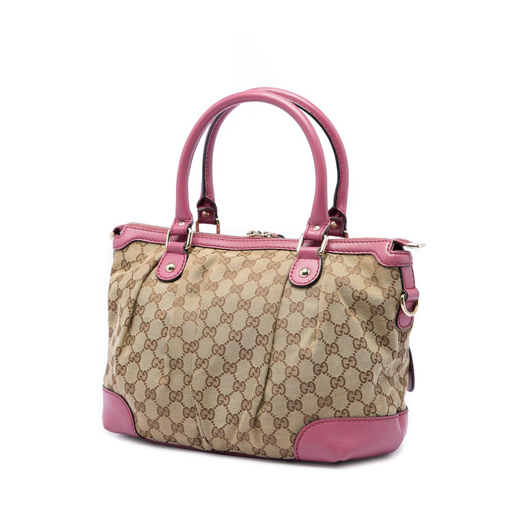 Gucci GG Canvas Sukey Satchel
