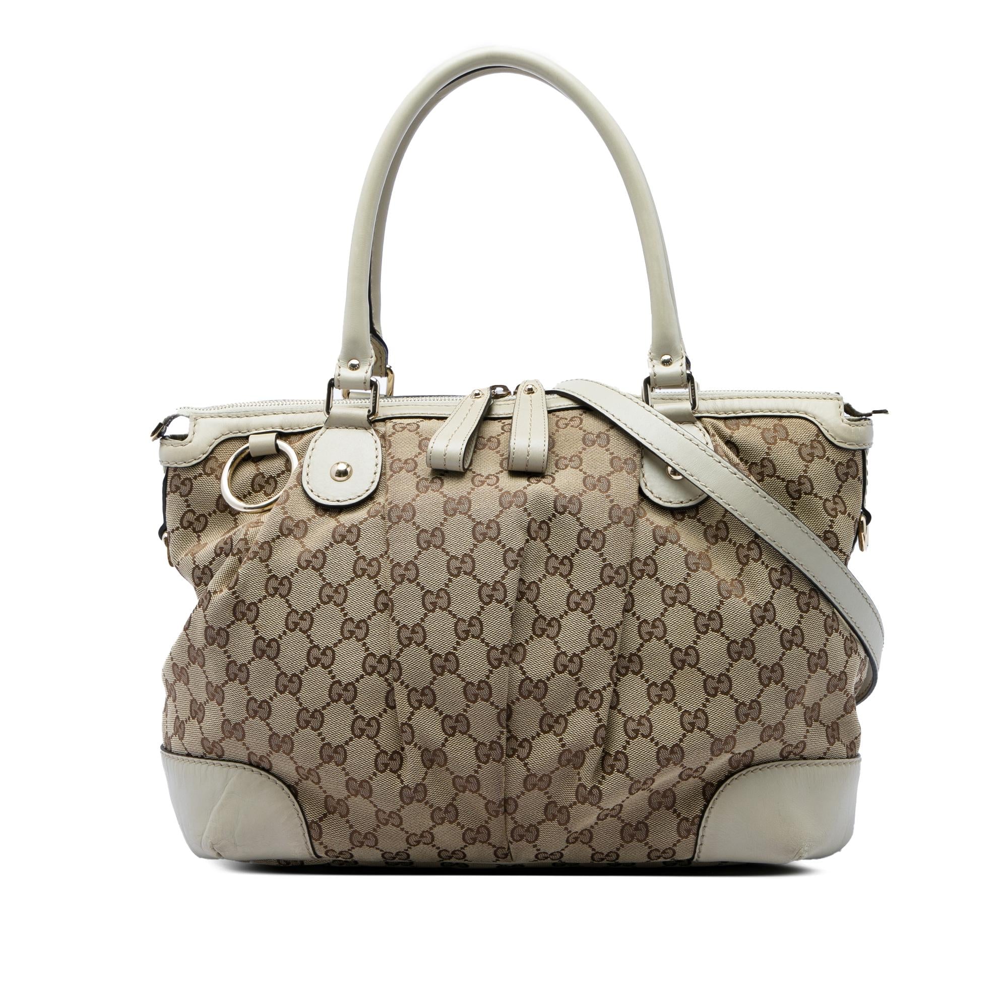 Gucci GG Canvas Sukey Satchel