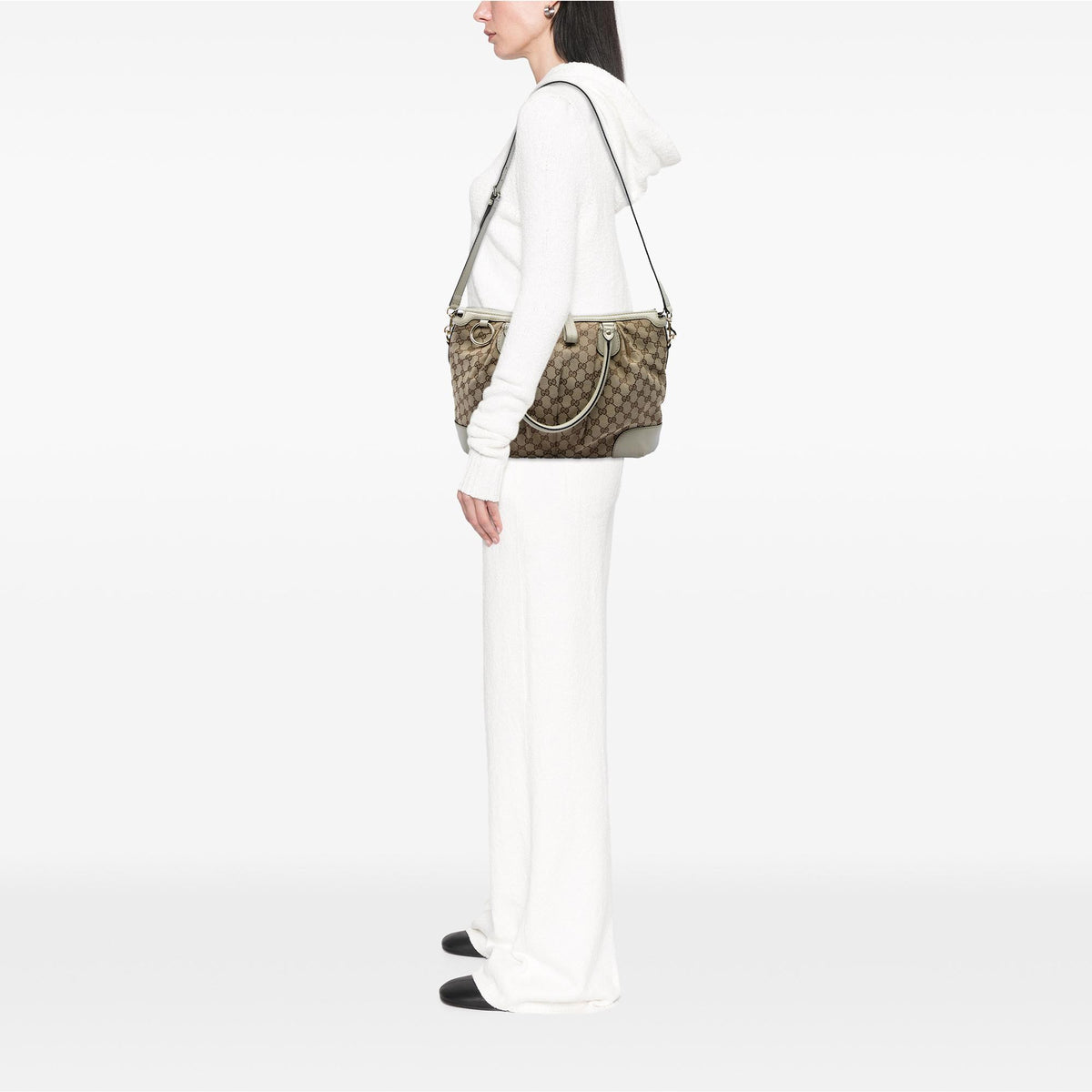 Gucci GG Canvas Sukey Satchel