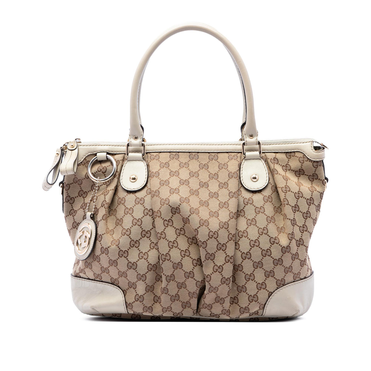 Gucci GG Canvas Sukey Satchel