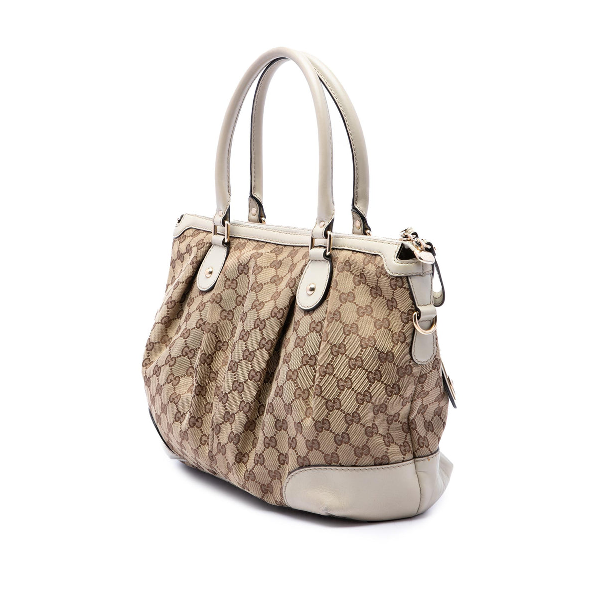 Gucci GG Canvas Sukey Satchel