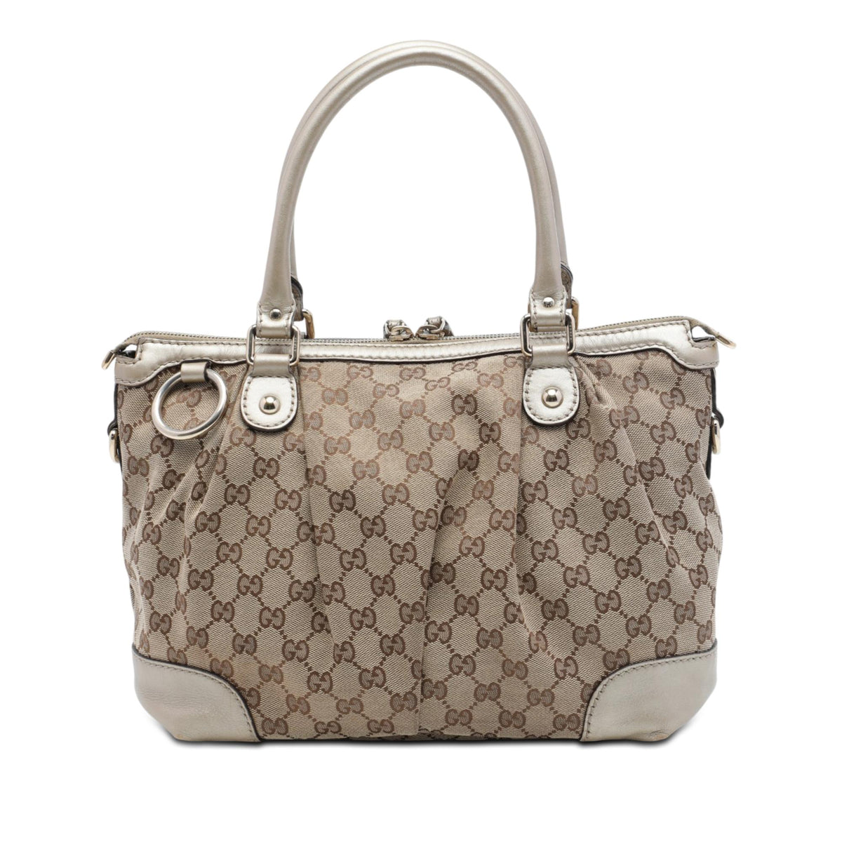 Gucci GG Canvas Sukey Satchel