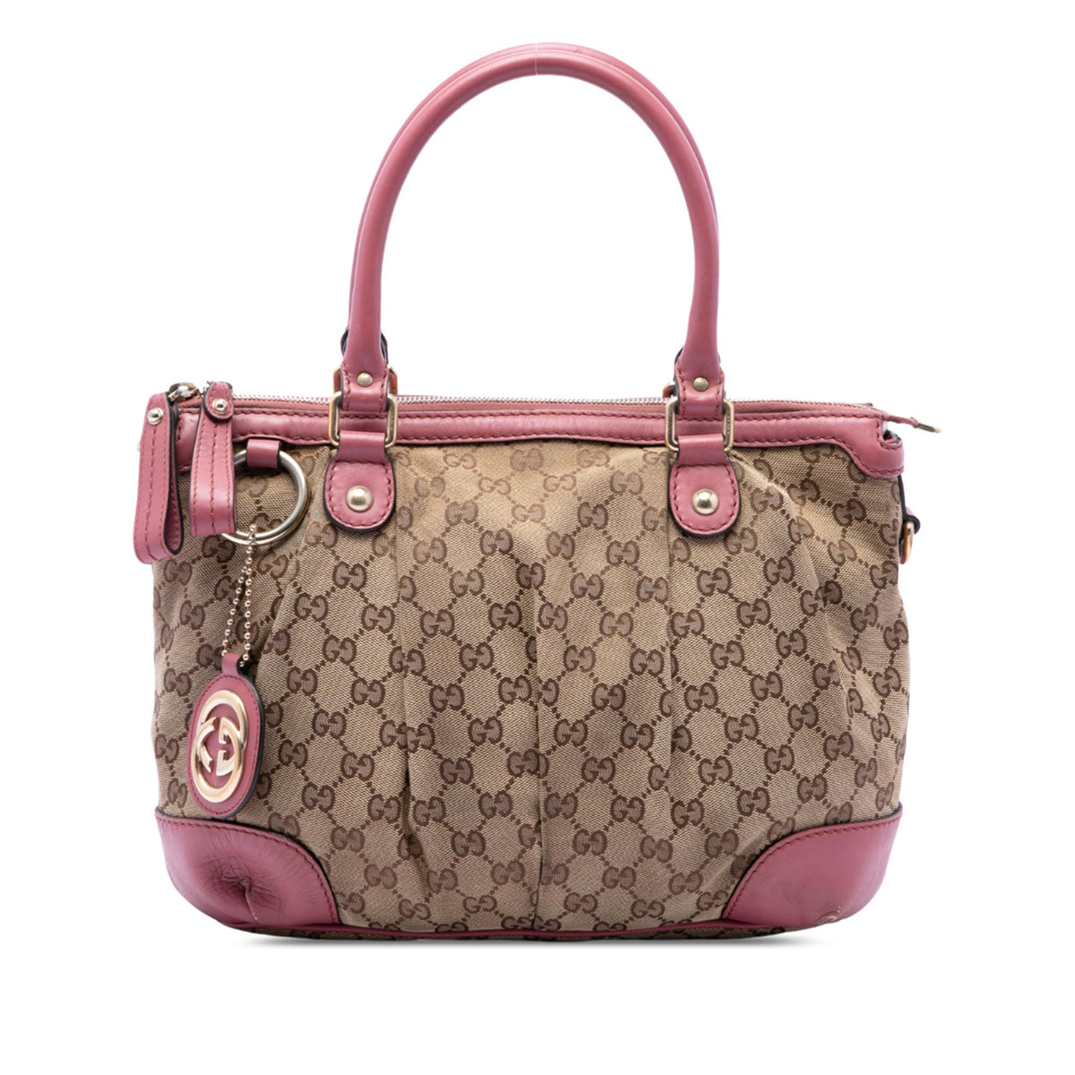 Gucci GG Canvas Sukey Satchel