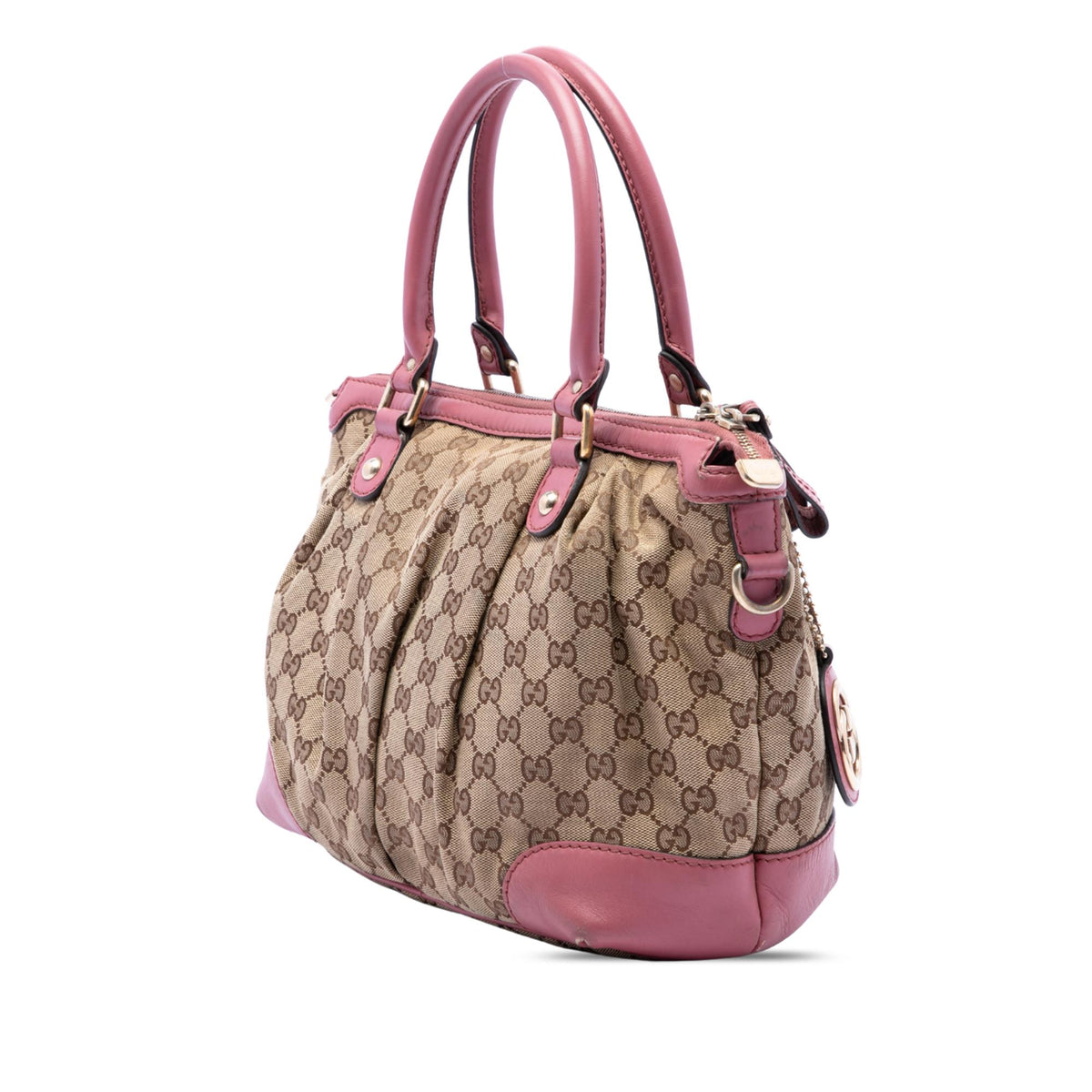 Gucci GG Canvas Sukey Satchel