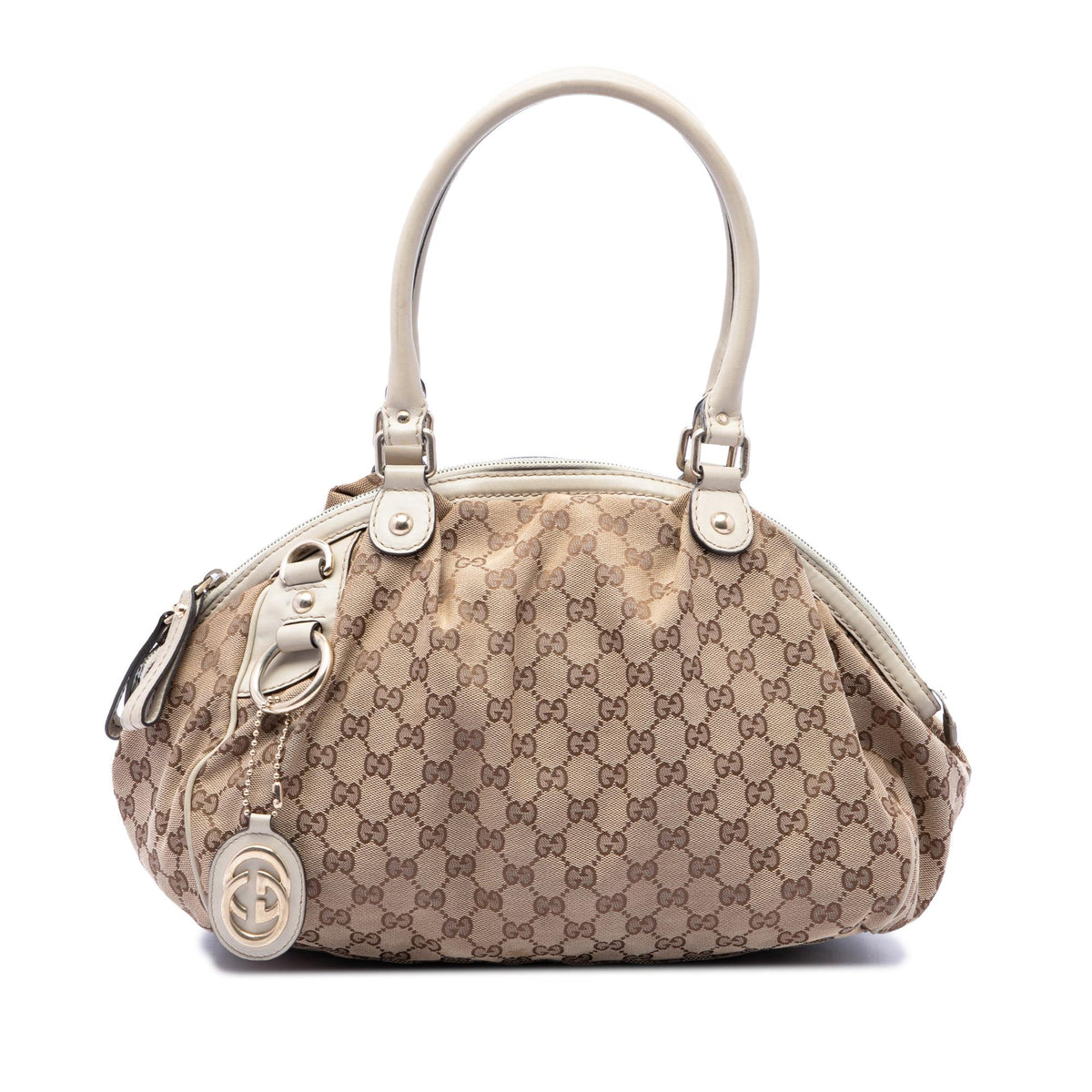 Gucci GG Canvas Sukey Satchel