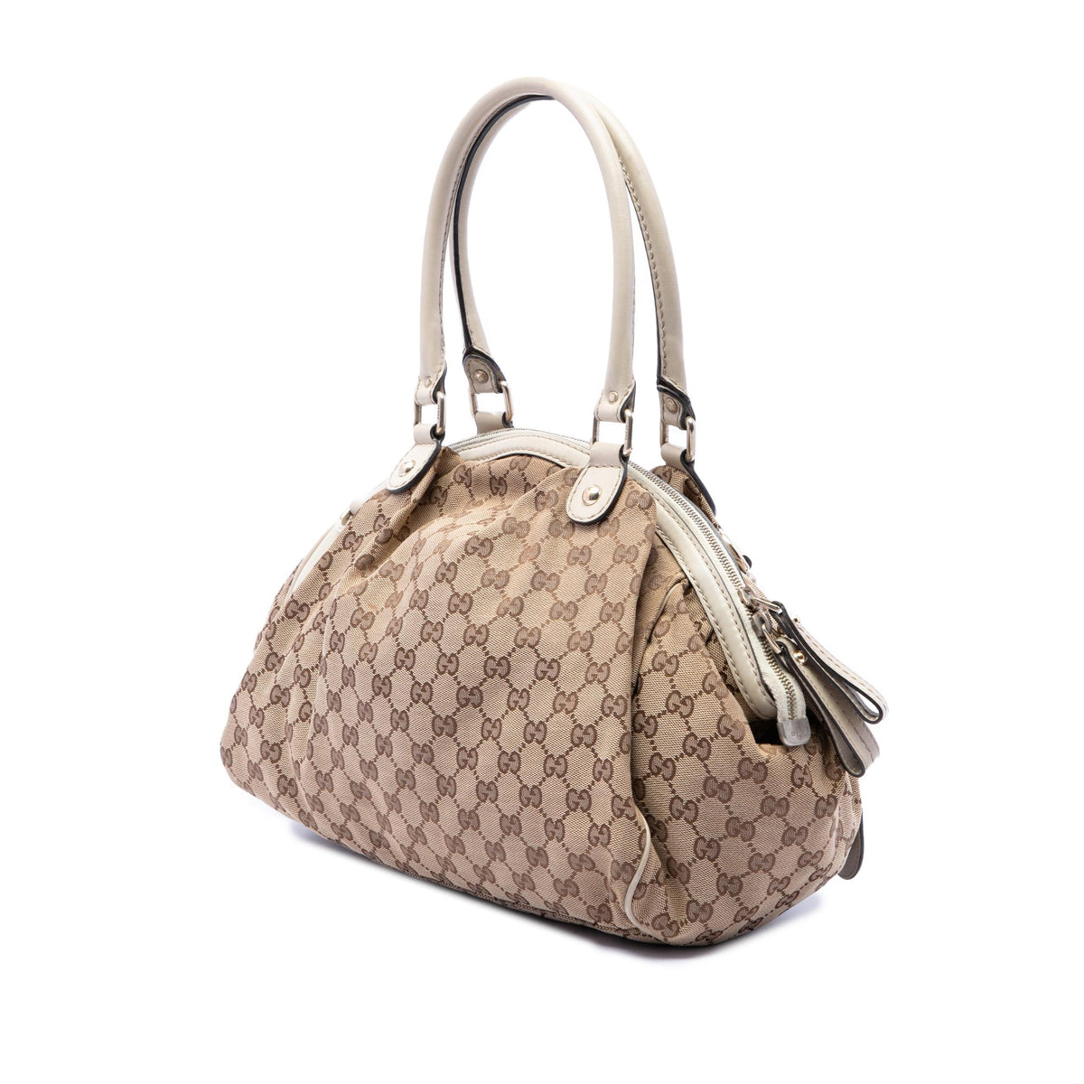 Gucci GG Canvas Sukey Satchel