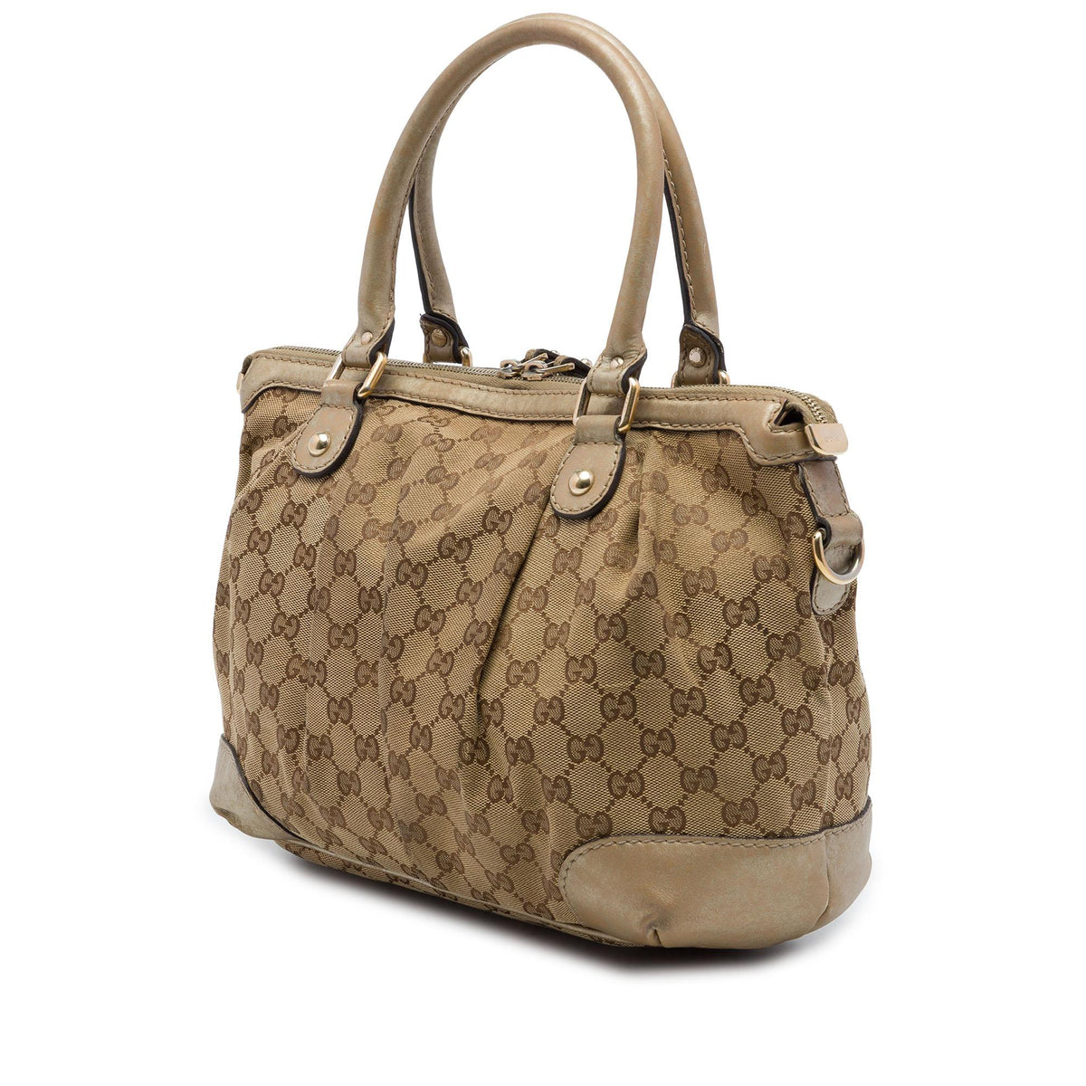 Gucci GG Canvas Sukey Satchel