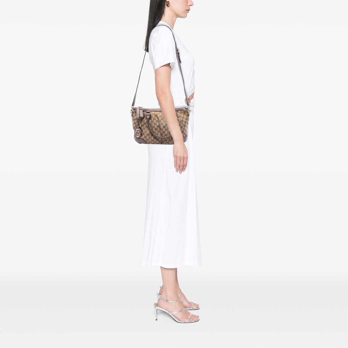 Gucci GG Canvas Sukey Satchel