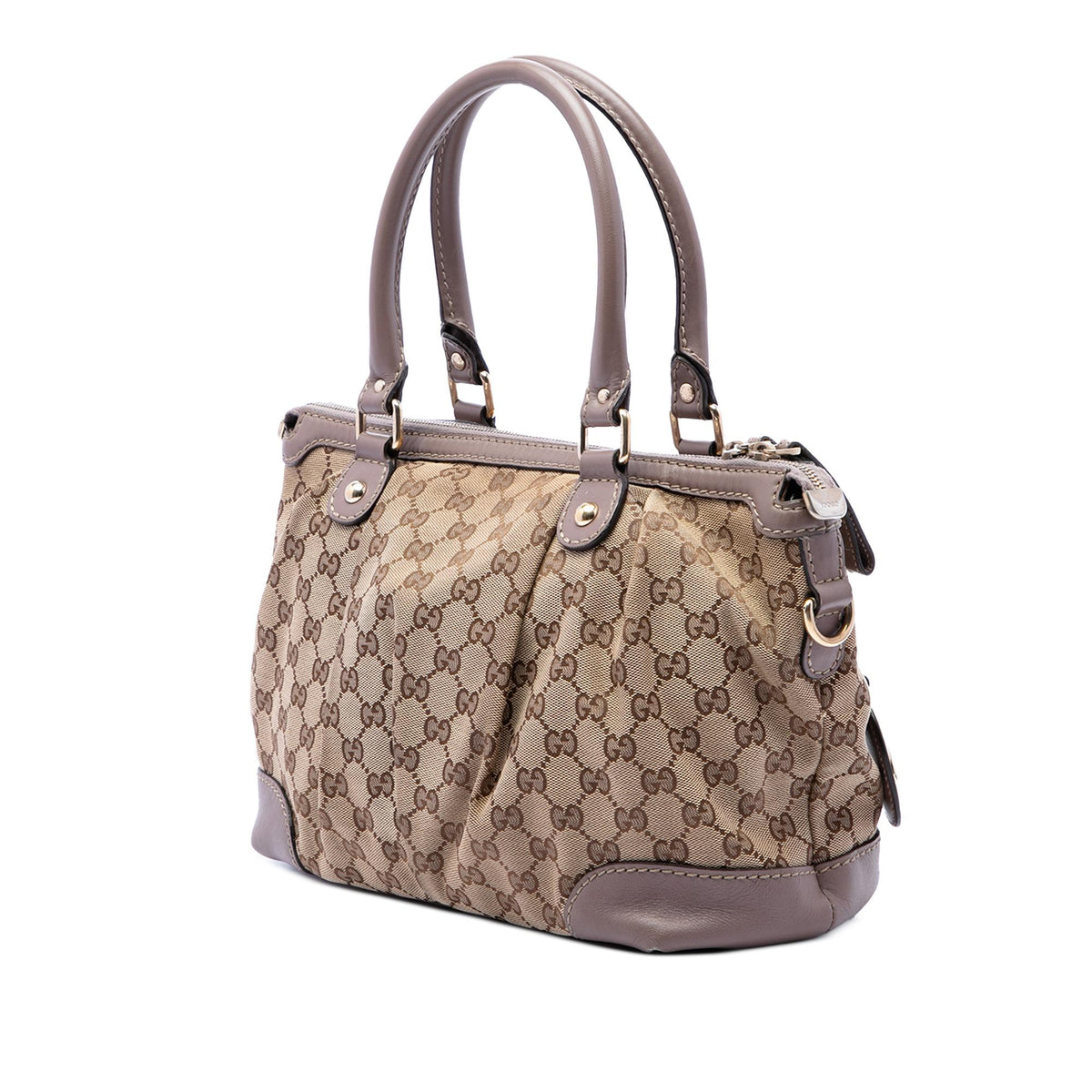 Gucci GG Canvas Sukey Satchel